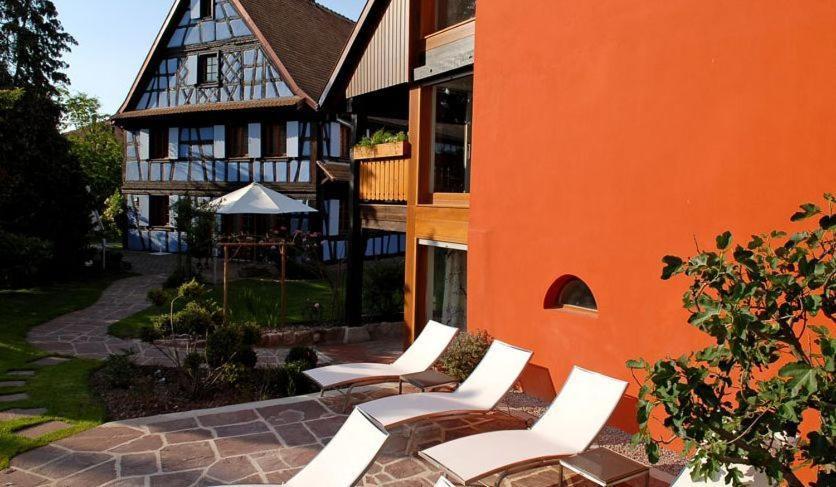 Hotel A La Ferme Osthouse Exteriér fotografie